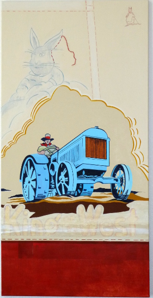 King of the West 1 24"X48" Sold