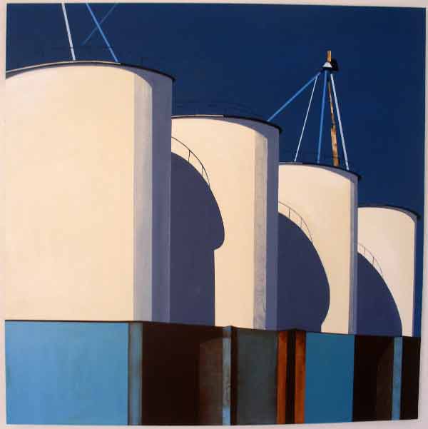 Silos 36"X36" Sold