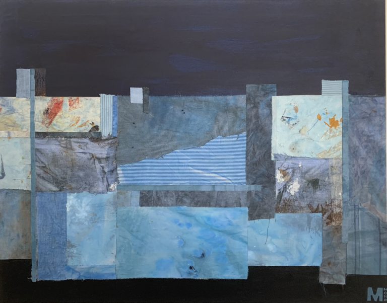 Deep Blue 2 22"X28"