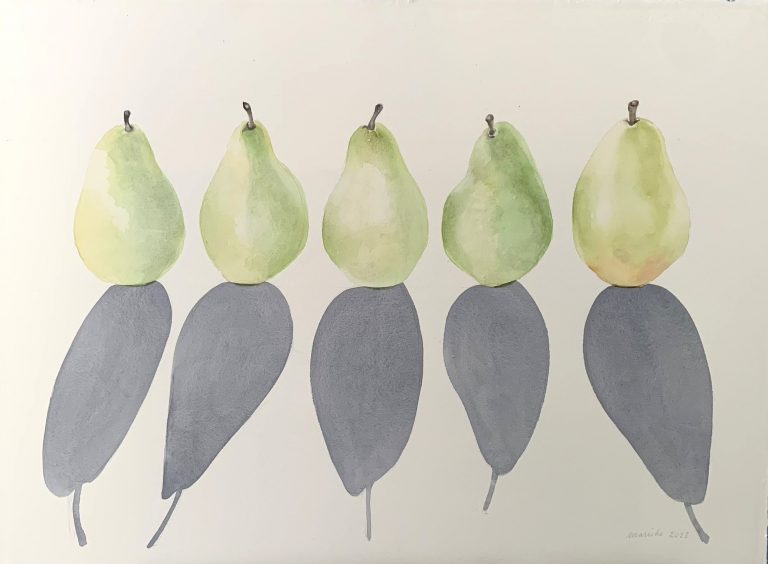 Pears 22"X30"