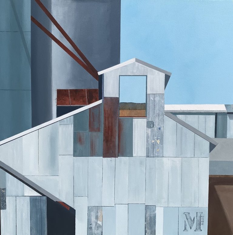 Silo Blues 30"X30"