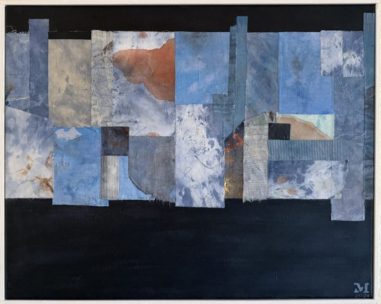 Deep Blue 3 22"X28"