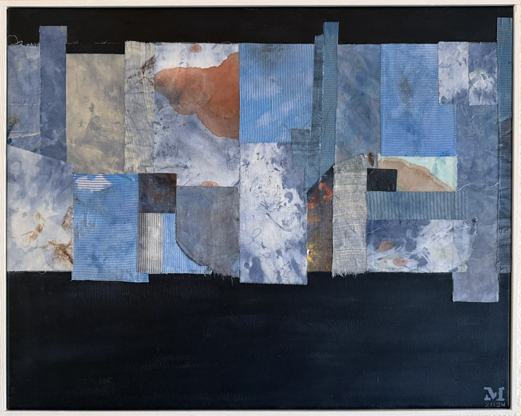 Deep Blue 3 22"X28"