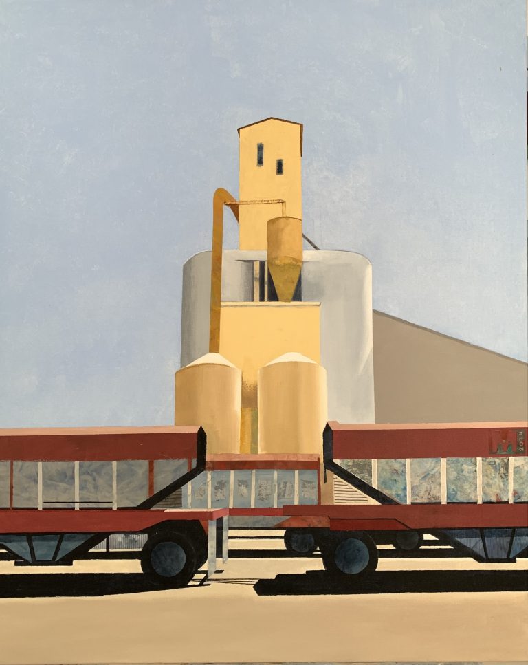 Woodland Silos 1 24"X30"