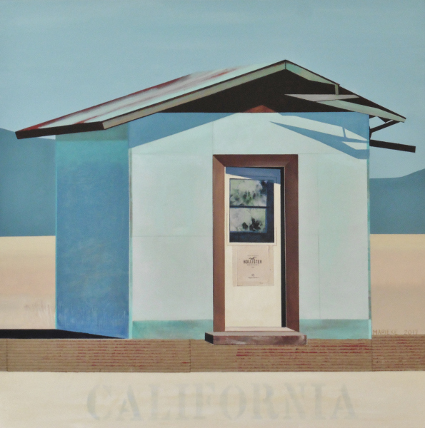 California 36"X36"